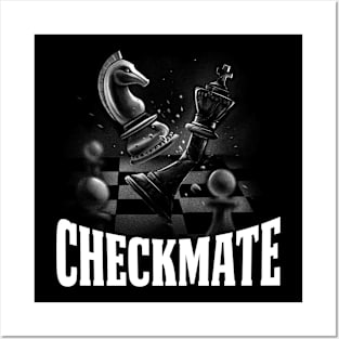 Checkmate Funny Chess Gift Posters and Art